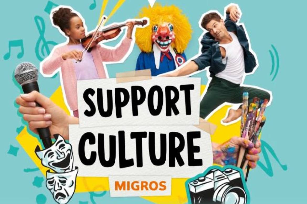 «Support Culture» - Vereinsaktion der Migros